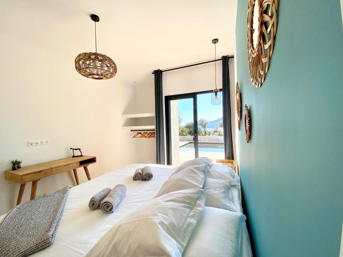 Villas De Standing Avec Magnifique Vue Mer Et Piscines Privees, Sagone Саґон Екстер'єр фото