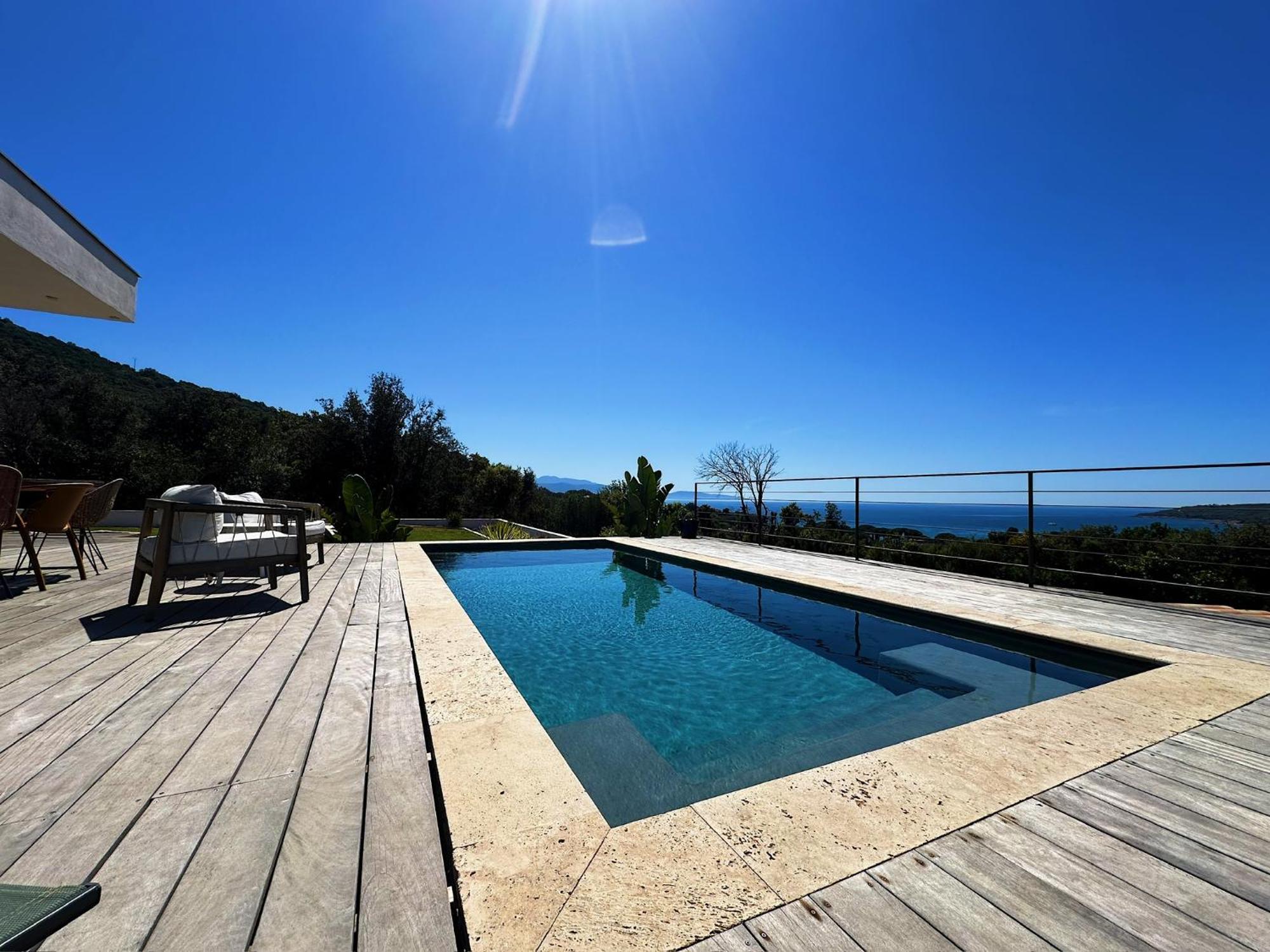 Villas De Standing Avec Magnifique Vue Mer Et Piscines Privees, Sagone Саґон Екстер'єр фото