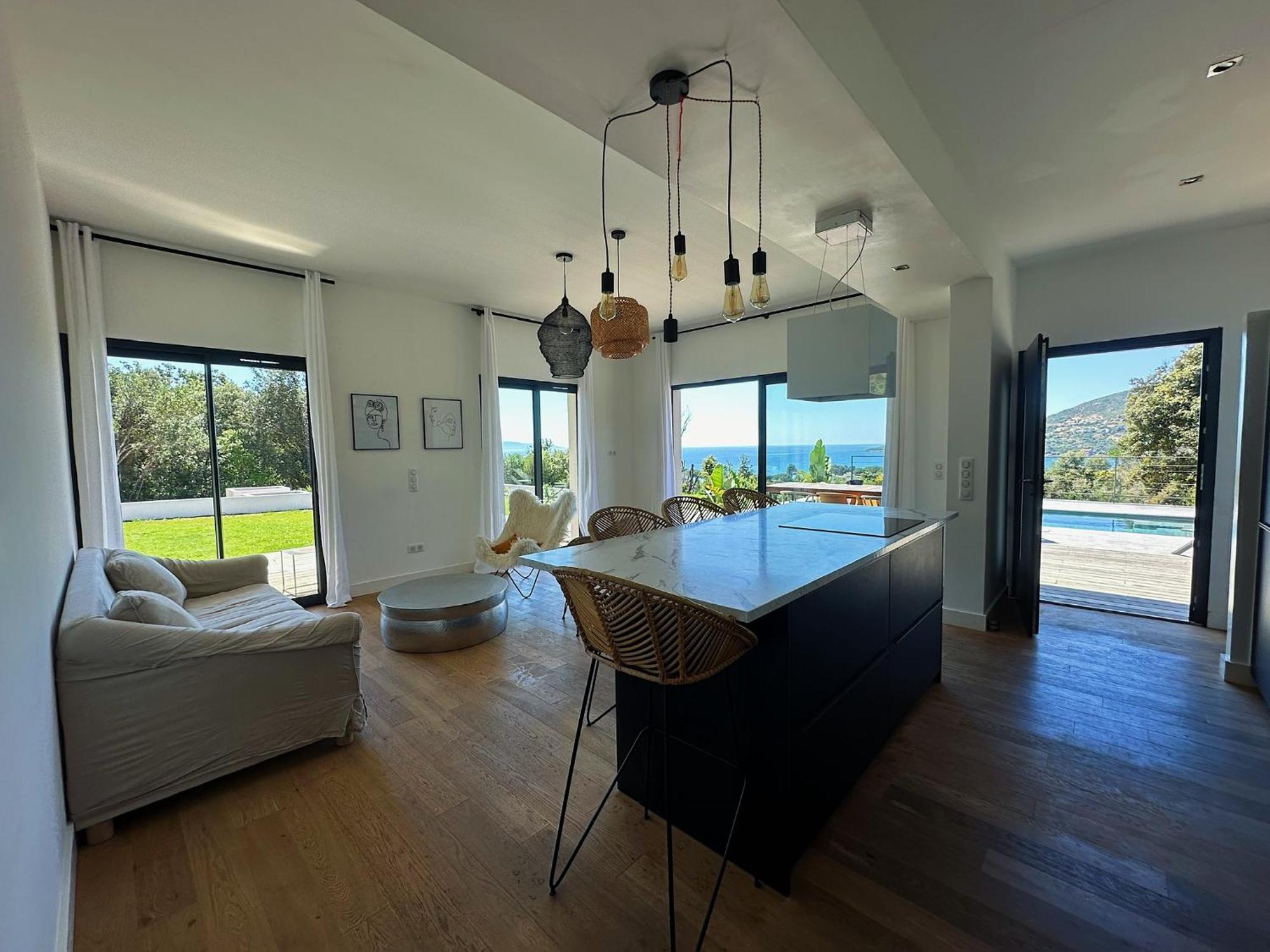 Villas De Standing Avec Magnifique Vue Mer Et Piscines Privees, Sagone Саґон Екстер'єр фото