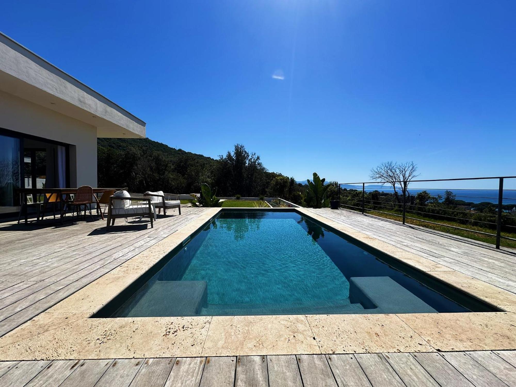 Villas De Standing Avec Magnifique Vue Mer Et Piscines Privees, Sagone Саґон Екстер'єр фото