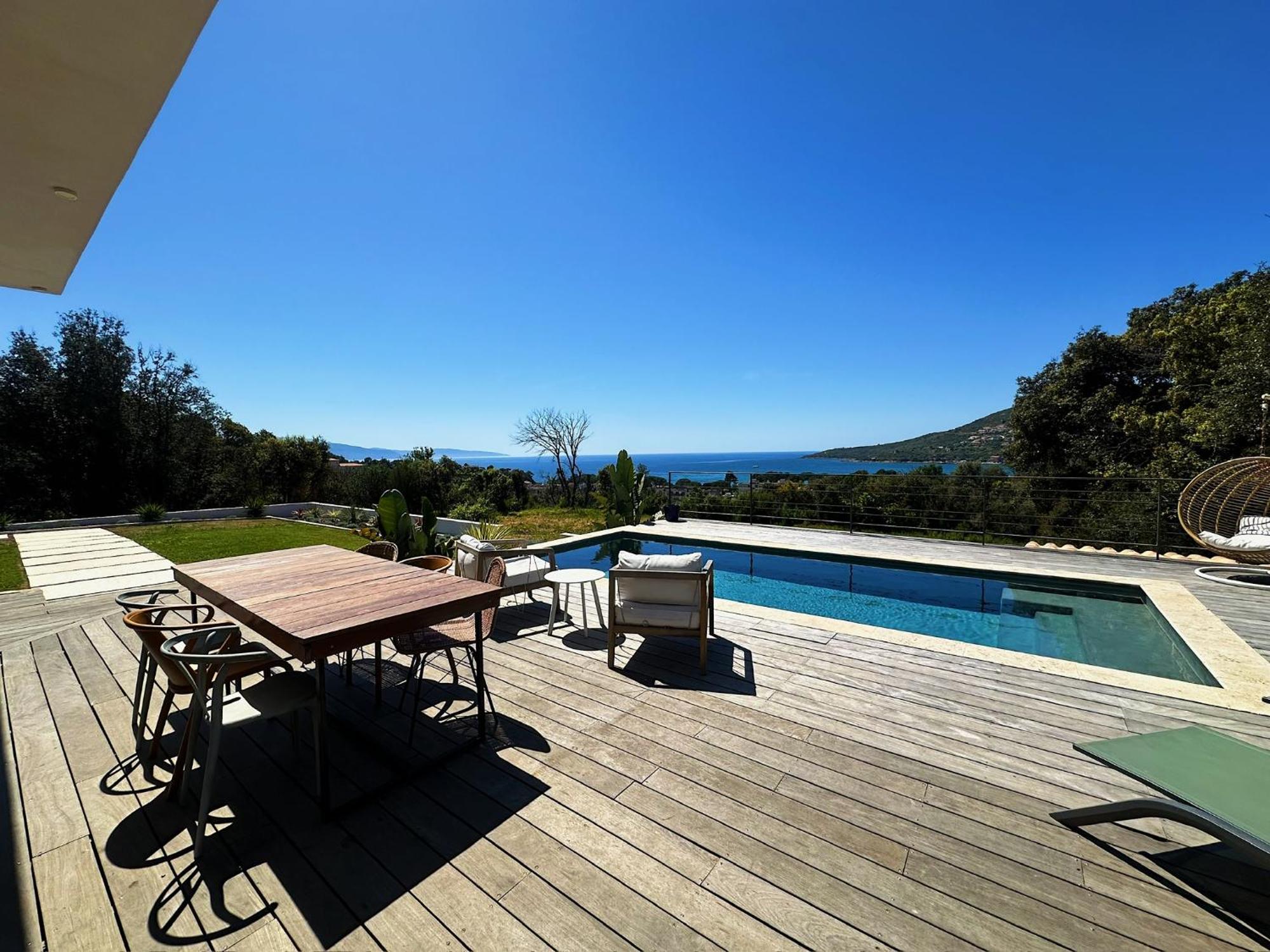 Villas De Standing Avec Magnifique Vue Mer Et Piscines Privees, Sagone Саґон Екстер'єр фото