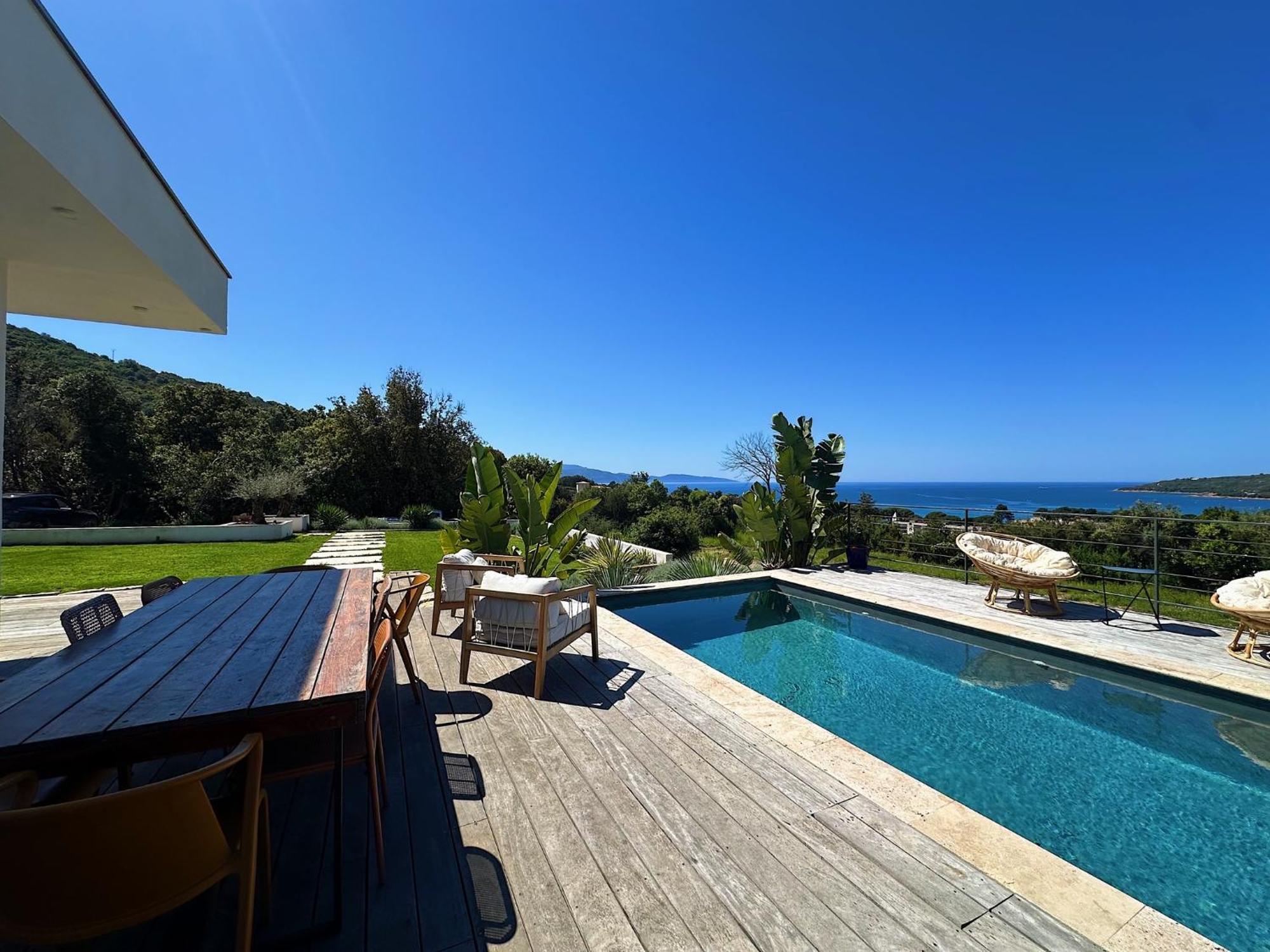 Villas De Standing Avec Magnifique Vue Mer Et Piscines Privees, Sagone Саґон Екстер'єр фото