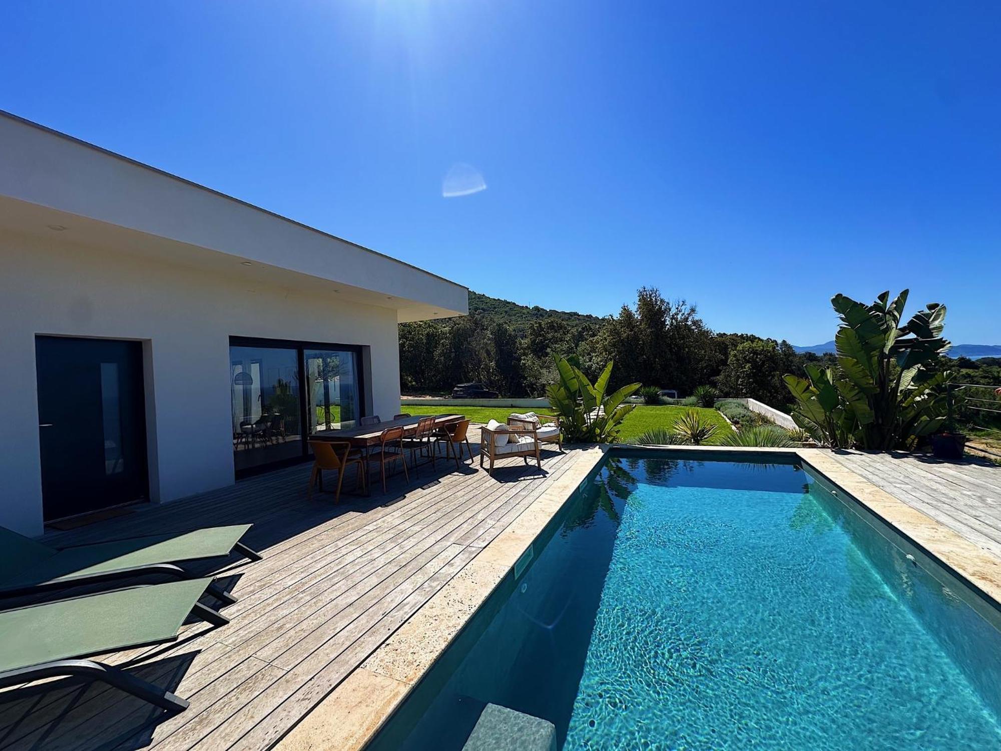 Villas De Standing Avec Magnifique Vue Mer Et Piscines Privees, Sagone Саґон Екстер'єр фото